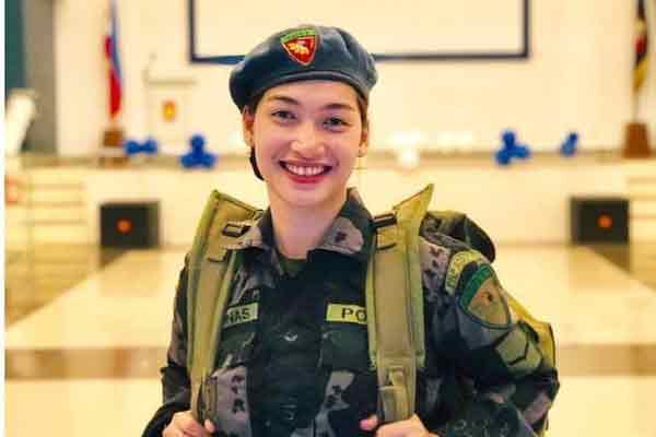 菲律宾美女警察