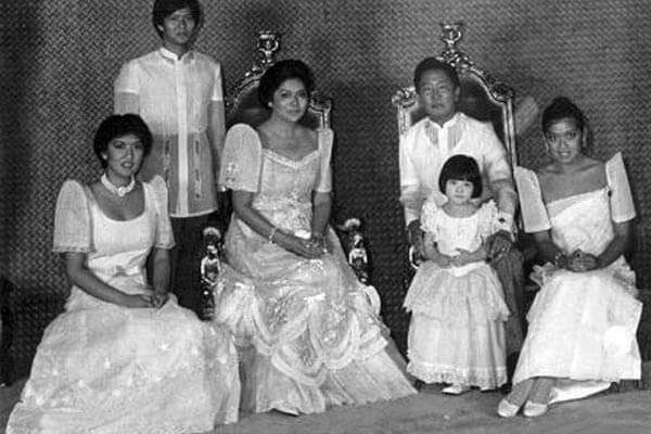 菲律宾前总统马科斯,马科斯一家