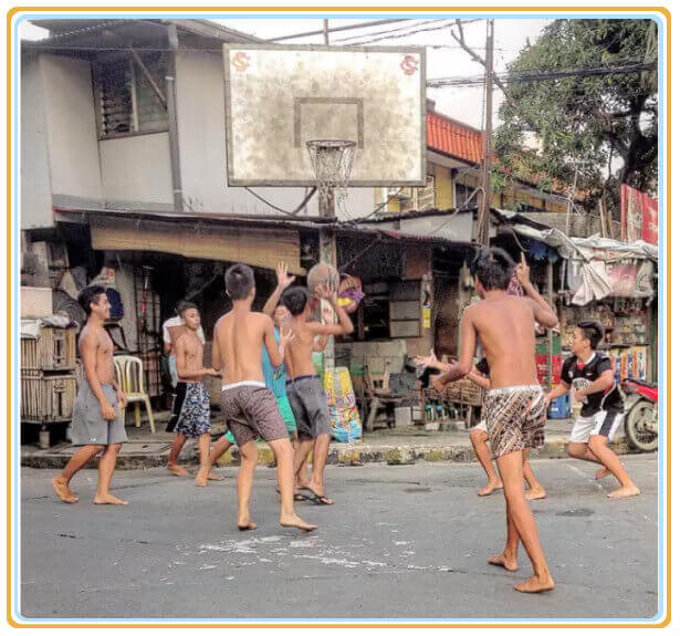 菲律宾篮球和拳击-街头篮球