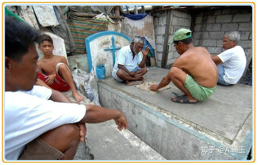 菲律宾的墓地-穷人的生活