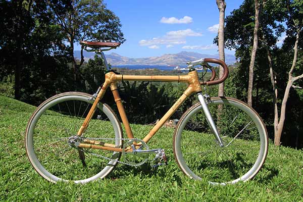 菲律宾竹制自行车