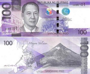 菲律宾100比索纸币